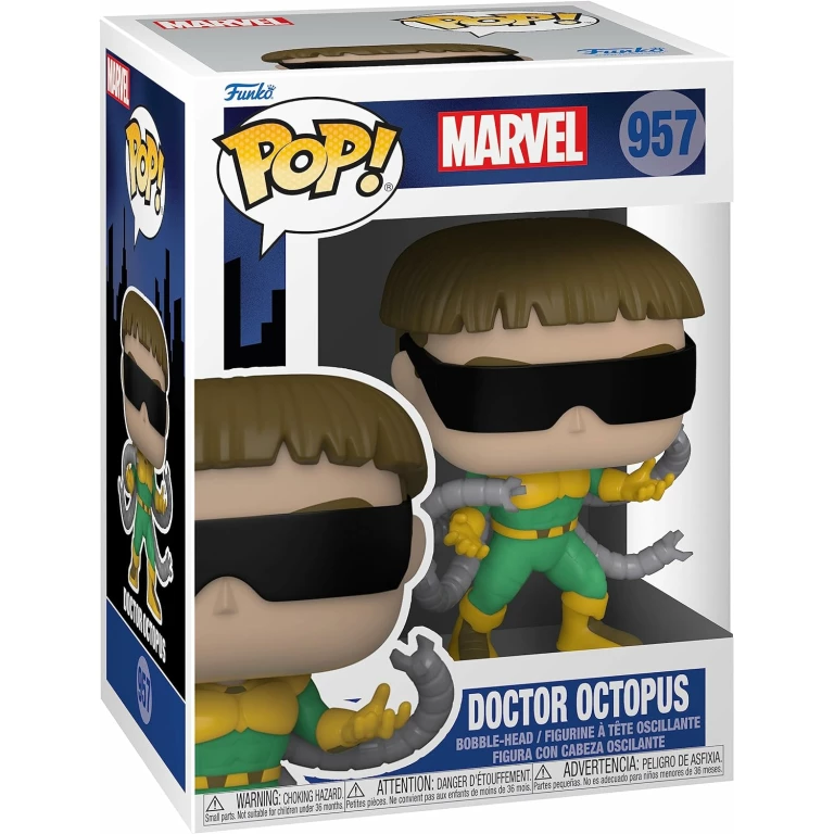 Thumbnail-Funko Pop Marvel Doctor Octopus Edição Especial – Figura de Vinil – Altura 9cm aprox.