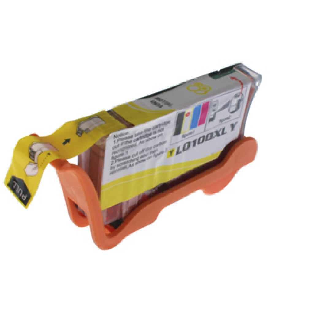 Thumbnail-Cartucho de tinta genérico Lexmark 100XL Amarillo – substitui 14N1071E/14N1095E/14N0902E/14N0922E