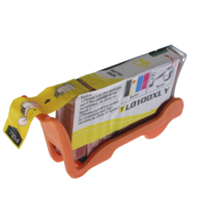 Thumbnail-Cartucho de tinta genérico Lexmark 100XL Amarillo – substitui 14N1071E/14N1095E/14N0902E/14N0922E