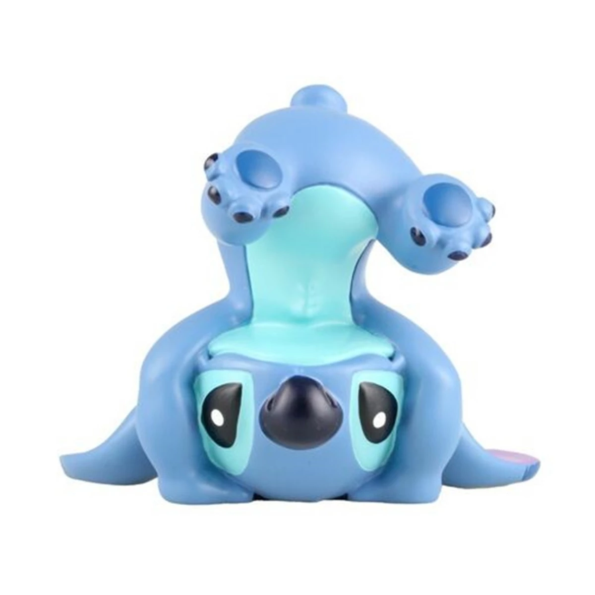 Thumbnail-Enesco Disney Lilo & Stitch Stitch Face Down – Figura de coleção – Feito em resina – Esculpido e pintado à mão