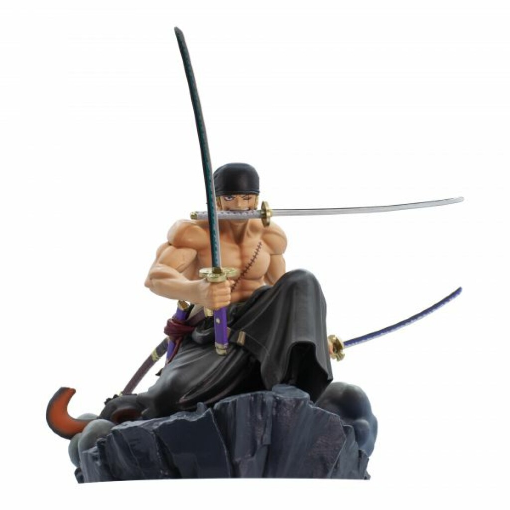 Thumbnail-Banpresto One Piece Dioramatic Roronoa Zoro – Figura de coleção – Altura 15cm aprox. – Fabricado em PVC e ABS