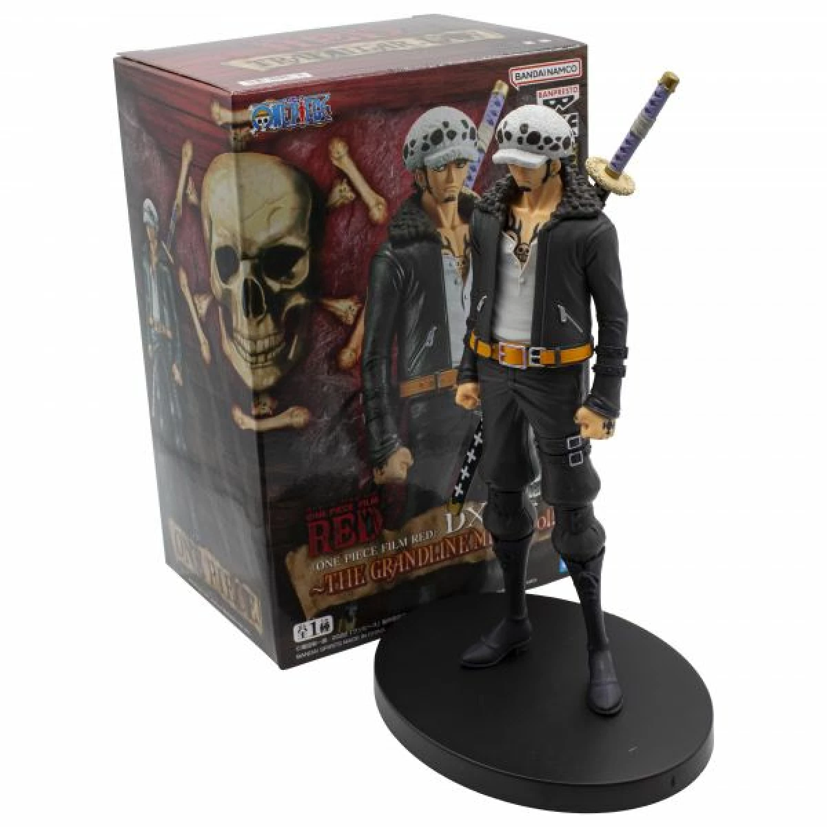 Thumbnail-Banpresto One Piece Filme Vermelho DxF The Grandline Men Vol. 10 Trafalgar – Figura de Coleção – Altura 17cm aprox. – Fabricado em PVC e ABS