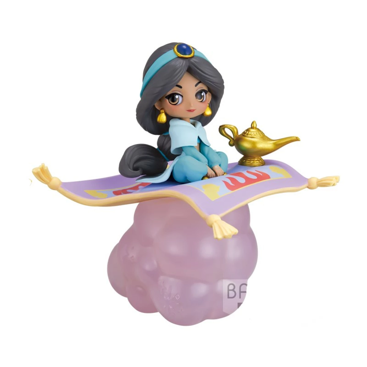 Thumbnail-Banpresto Disney Stories Aladdin Q Posket Jasmine Ver. B – Figura de coleção – Altura 10cm aprox. – Fabricado em PVC e ABS