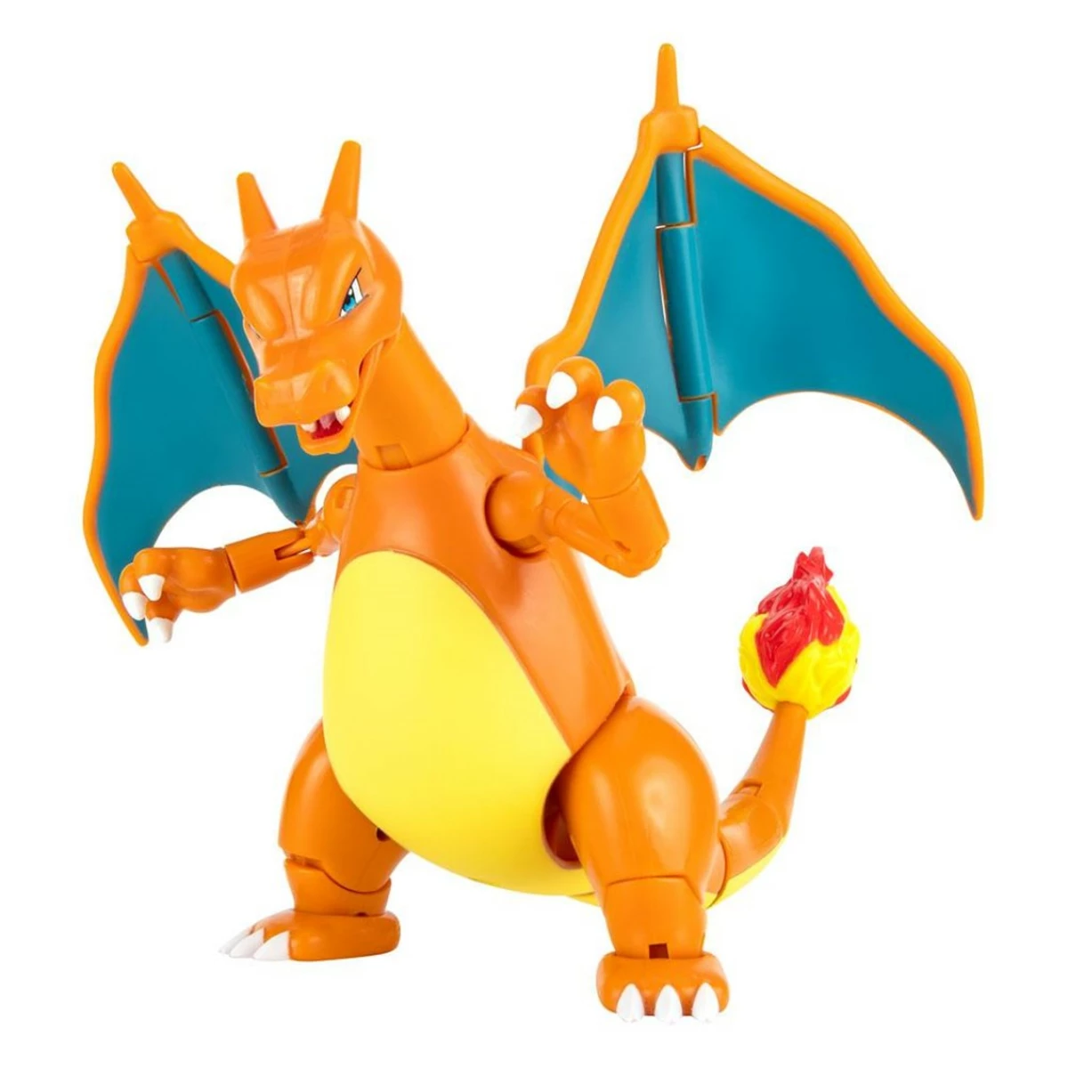 Thumbnail-Jazwares Select Pokémon 25th Anniversary Charizard – Figura de coleção articulada – Altura 15cm aprox. – Inclui base de montagem