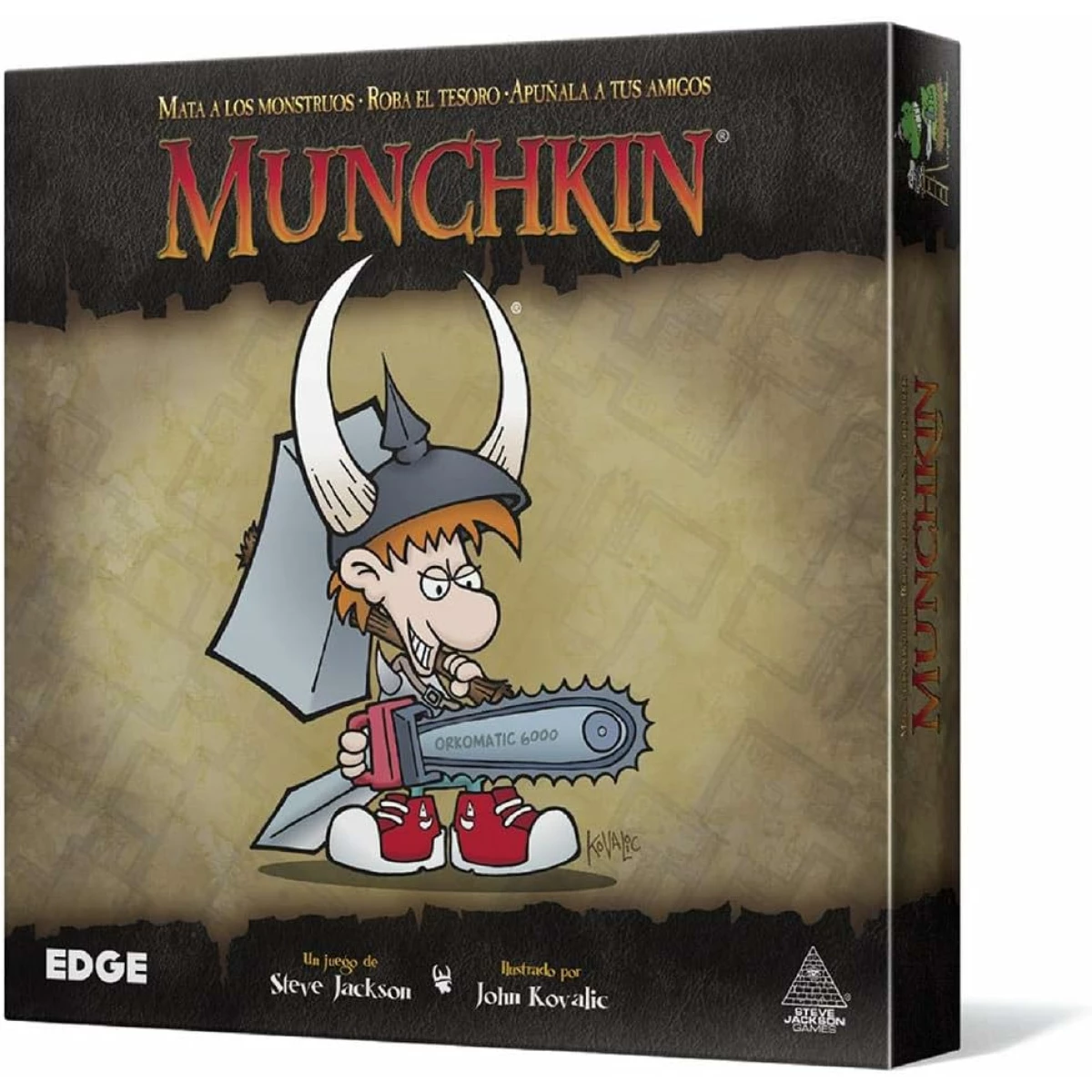 Thumbnail-Jogo de Cartas Munchkin – Tema Fantasia/Humor – De 3 a 6 Jogadores – A partir de 10 Anos – Duração 60min. aprox.