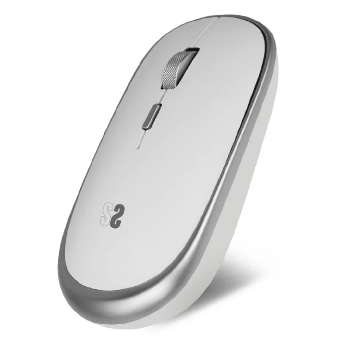 Thumbnail-Mouse sem fio Subblim Mini – 54mm x 25mm – Silencioso – Precisão ajustável – Acabamentos de qualidade – Ambidestro – 4 botões – Economia de energia – Cor Branco