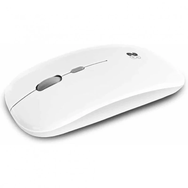 Thumbnail-Subblim Mouse Dual Flat – Conexão Dupla – Silent Click – Bateria Recarregável – Roda de Silicone – Precisão 1600 DPI – Cor Branco