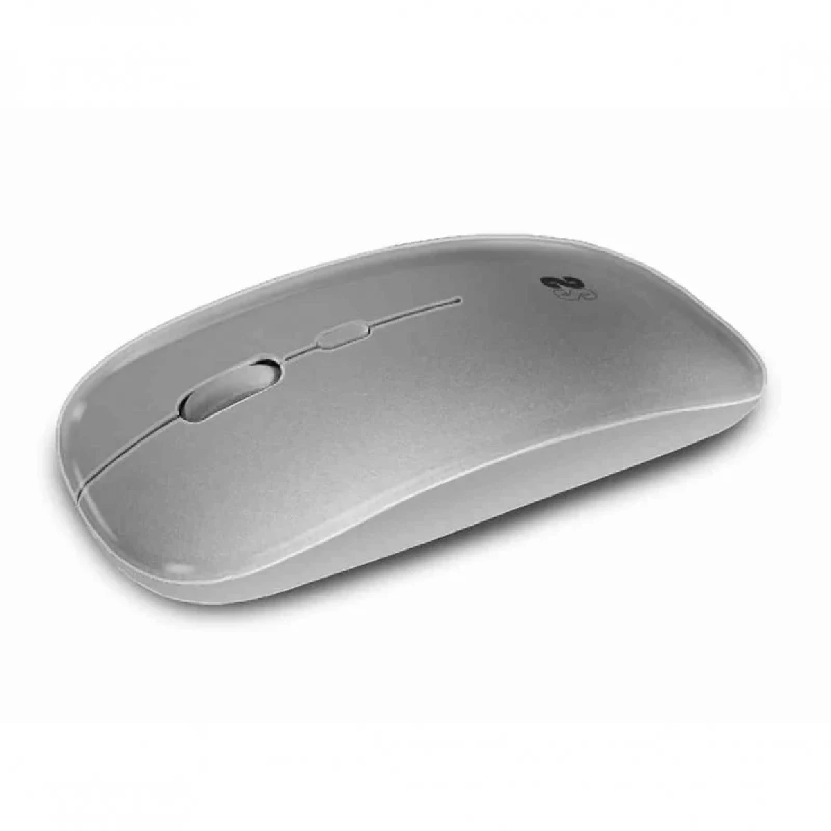 Thumbnail-Subblim Ratón Dual Flat Mouse – Conexão Dupla – Clique Silencioso – Bateria Recarregável – Roda de Silicone – Precisão 1600 DPI – Cor Cinza