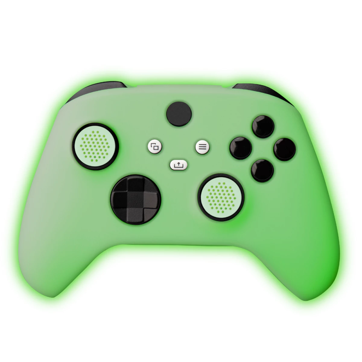 Thumbnail-Capa de silicone FR-TEC Xbox Glow in The Dark – Alças incluídas – Glow in the Dark – Cor Verde