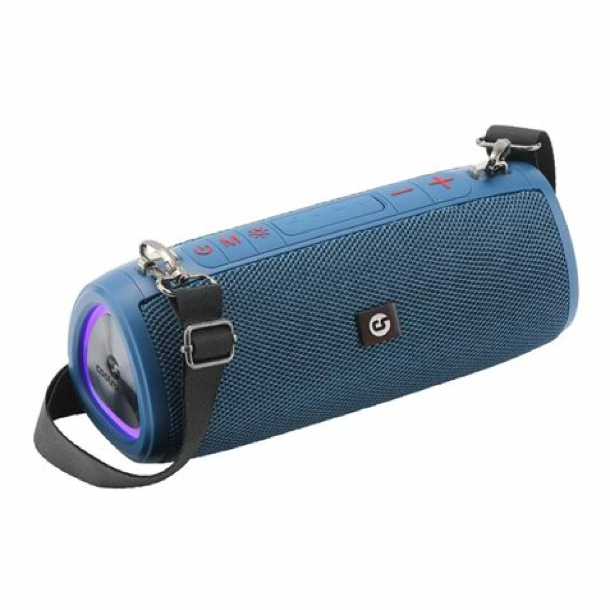 Thumbnail-Coolsound Bluetooth Speaker Disco Boom 16W – Alça de transporte – Efeitos de luz LED – Cor azul