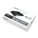 Galery – TooQ TQR-210B leitor de smart card Interior USB 2.0 Preto0