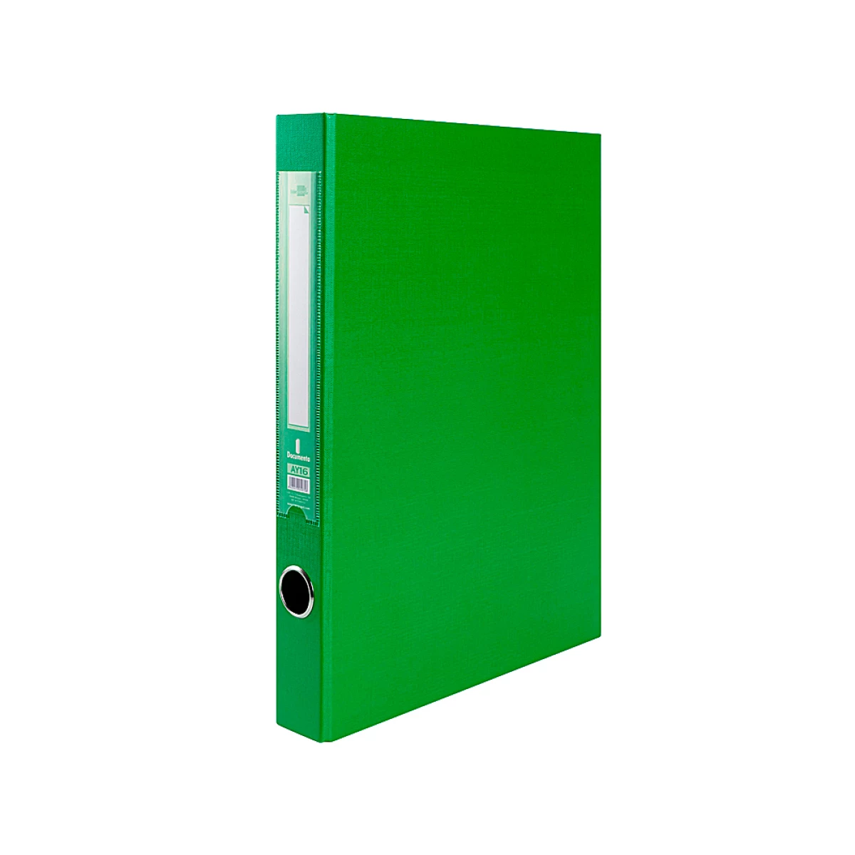 Galery – Pasta de arquivo liderpapel com 2 aneis lombada 40 mm verde0