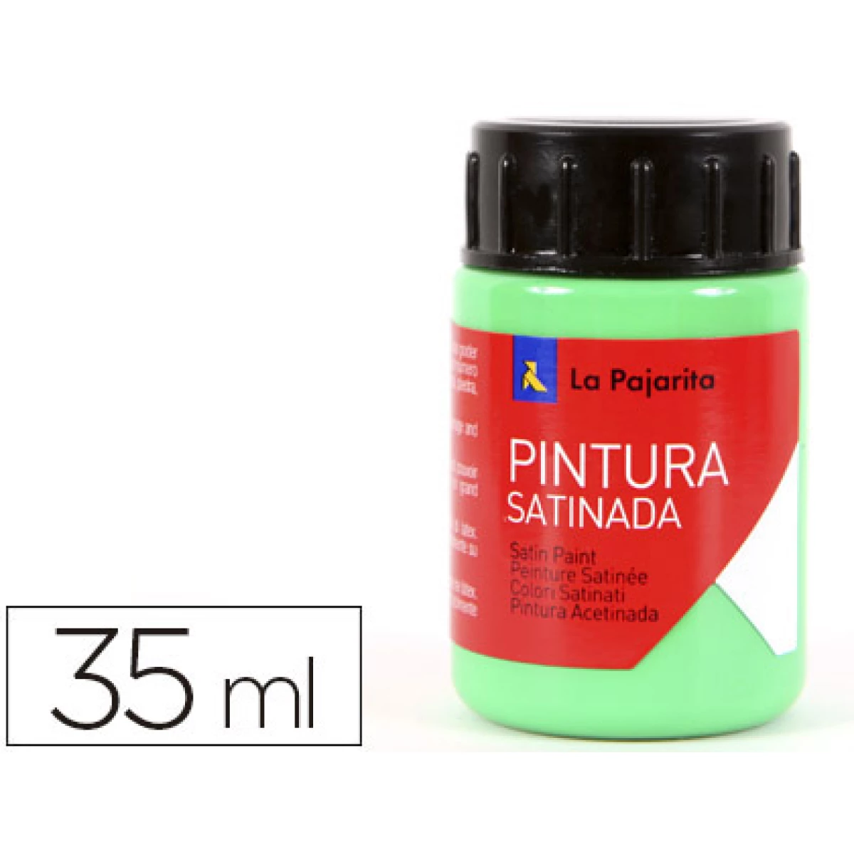 Thumbnail-Tinta latex la pajarita 35 ml verde relva