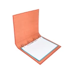 Galery – Pasta liderpapel de aneis cartao forrado couro folio natural lombada 40 mm 4 aneis0