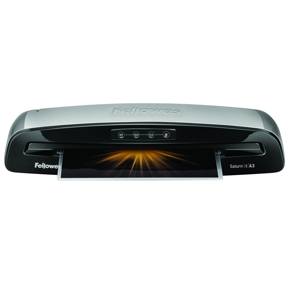 Galery – Fellowes Saturn 3i Laminadora a frio/quente 300 mm/min Preto, Prateado0