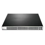 Galery – D-Link DGS-1210-52MP Gerido L2 Gigabit Ethernet (10/100/1000) Power over Ethernet (PoE) Preto, Cinzento0