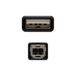 Galery – Nanocable 10.01.0103-BK cabo USB 1,8 m USB 2.0 USB A USB B Preto0