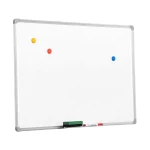 Galery – Quadro branco q-connect lacado magnetico c/caixilho em aluminio 60 x 90 cm0