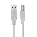 Galery – Nanocable 10.01.0102 cabo USB 1 m USB 2.0 USB A USB B Bege0