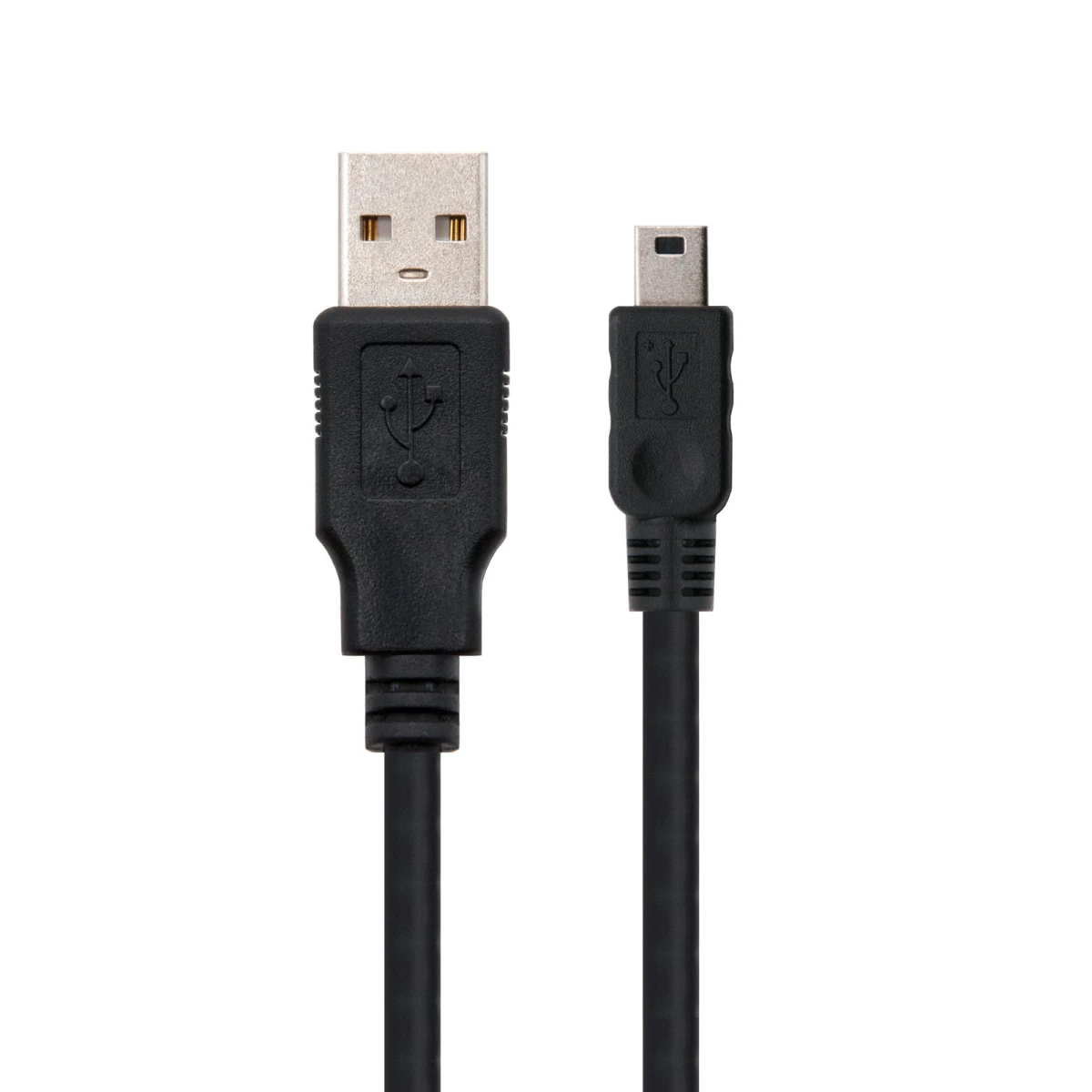 Galery – Nanocable 10.01.0400 cabo USB 0,5 m USB 2.0 USB A Mini-USB B Preto0