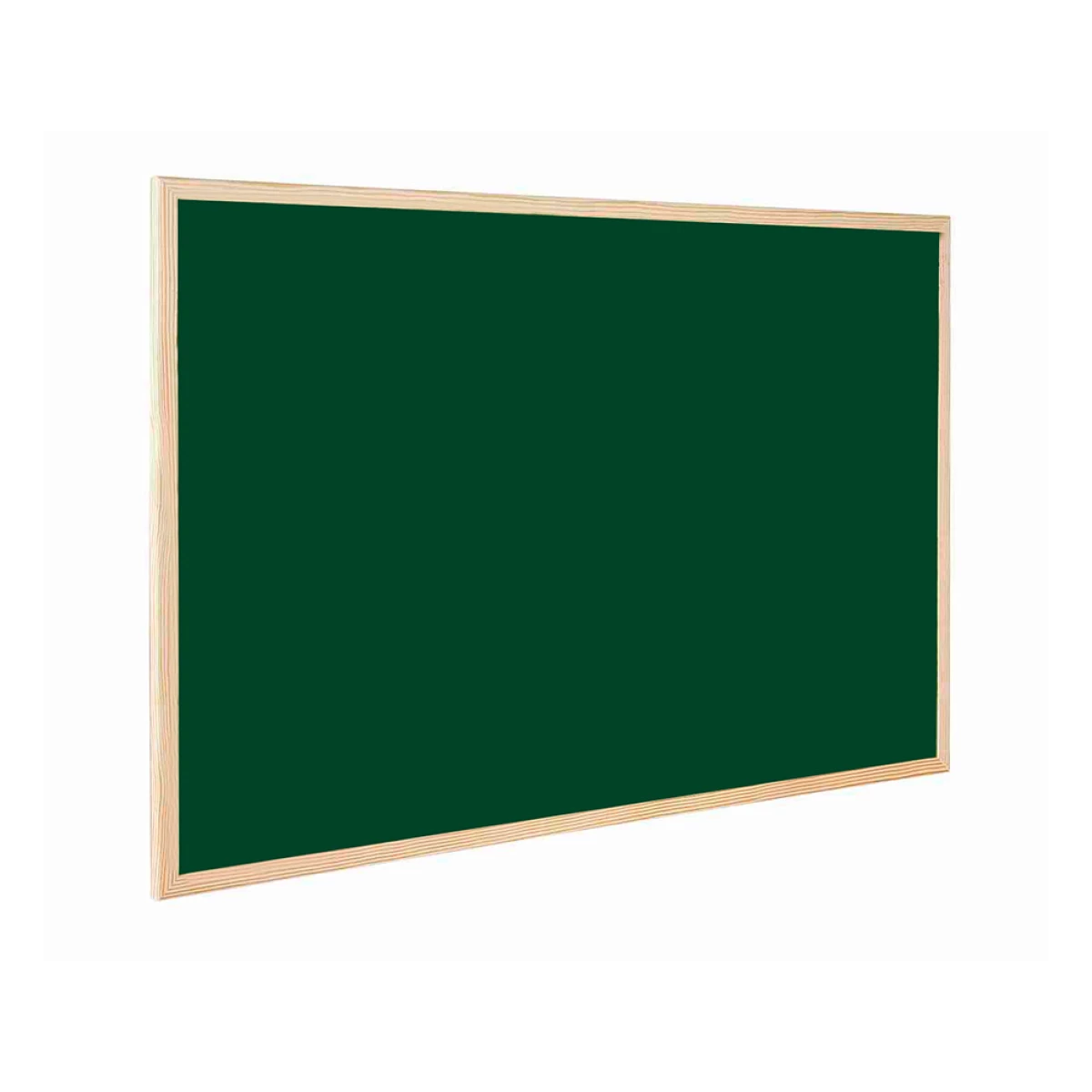 Galery – Quadro verde q-connect giz moldura madeira sem prateleira 120×90 cm0