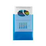 Galery – Bolsa dossier liderpapel com dupla bolsa din a4 azul0