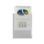 Galery – Bolsa dossier liderpapel com dupla bolsa din a4 cristal0