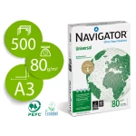 Thumbnail-Papel fotocopia navigator din a3 80 gr embalagem de 500 folhas