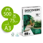 Thumbnail-Papel fotocopia discovery din a3 75 gr embalagem de 500 folhas