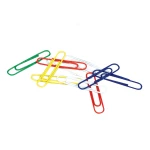 Galery – Clips de cores sortidas q-connect – 50 mm caixa de 50 unidades0