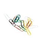 Galery – Clips de cores sortidas q-connect – 26 mm caixa de 125 unidades0