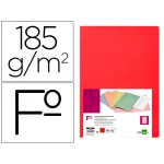 Thumbnail-Classificador liderpapel em cartolina de 180 grs, folio, vermelho intenso – 50 unidades