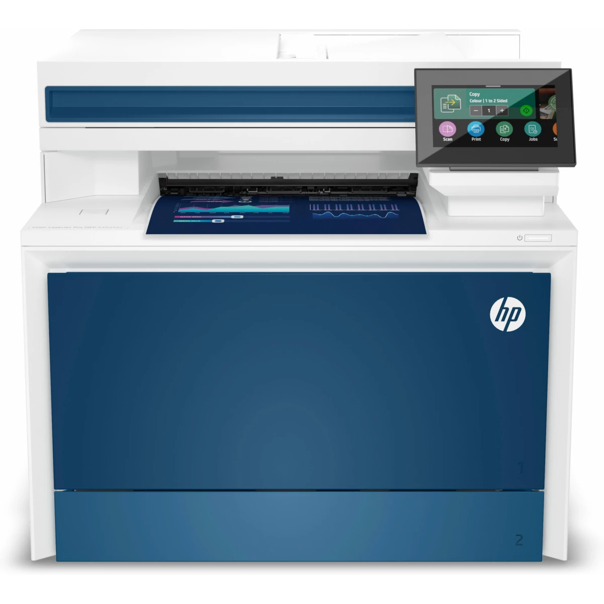 Galery – HP Color LaserJet Pro Multifunções 4302fdn, Cor, Impressora para Pequenas e médias empresas, Impressão, cópia, digit., fax, Impressão a partir do smartphone ou tablet; Alimentador automático de documentos (ADF); Impressão frente e verso0