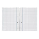 Galery – Caderno espiral liderpapel capa azul 80 f din a4 quadriculado0