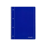 Galery – Caderno espiral liderpapel capa azul 80 f din a4 liso0