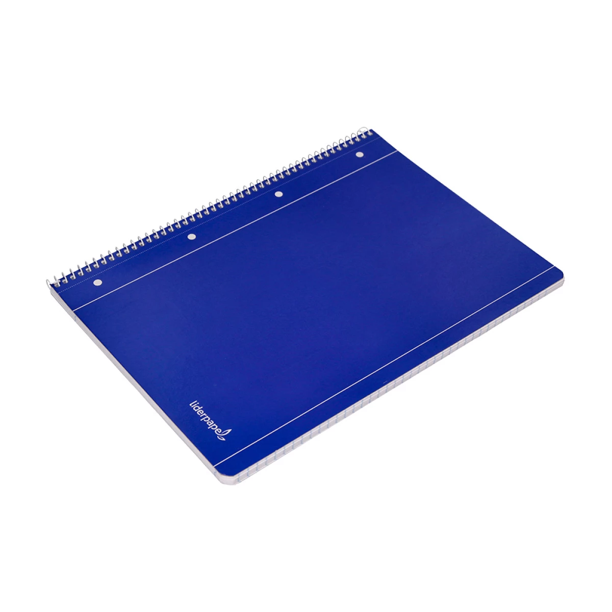 Galery – Caderno espiral liderpapel capa azul 80 f din a4 liso0