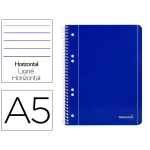 Thumbnail-Caderno espiral liderpapel capa azul 80 f din a5 pautado