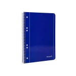 Galery – Caderno espiral liderpapel capa azul 80 f din a5 liso0