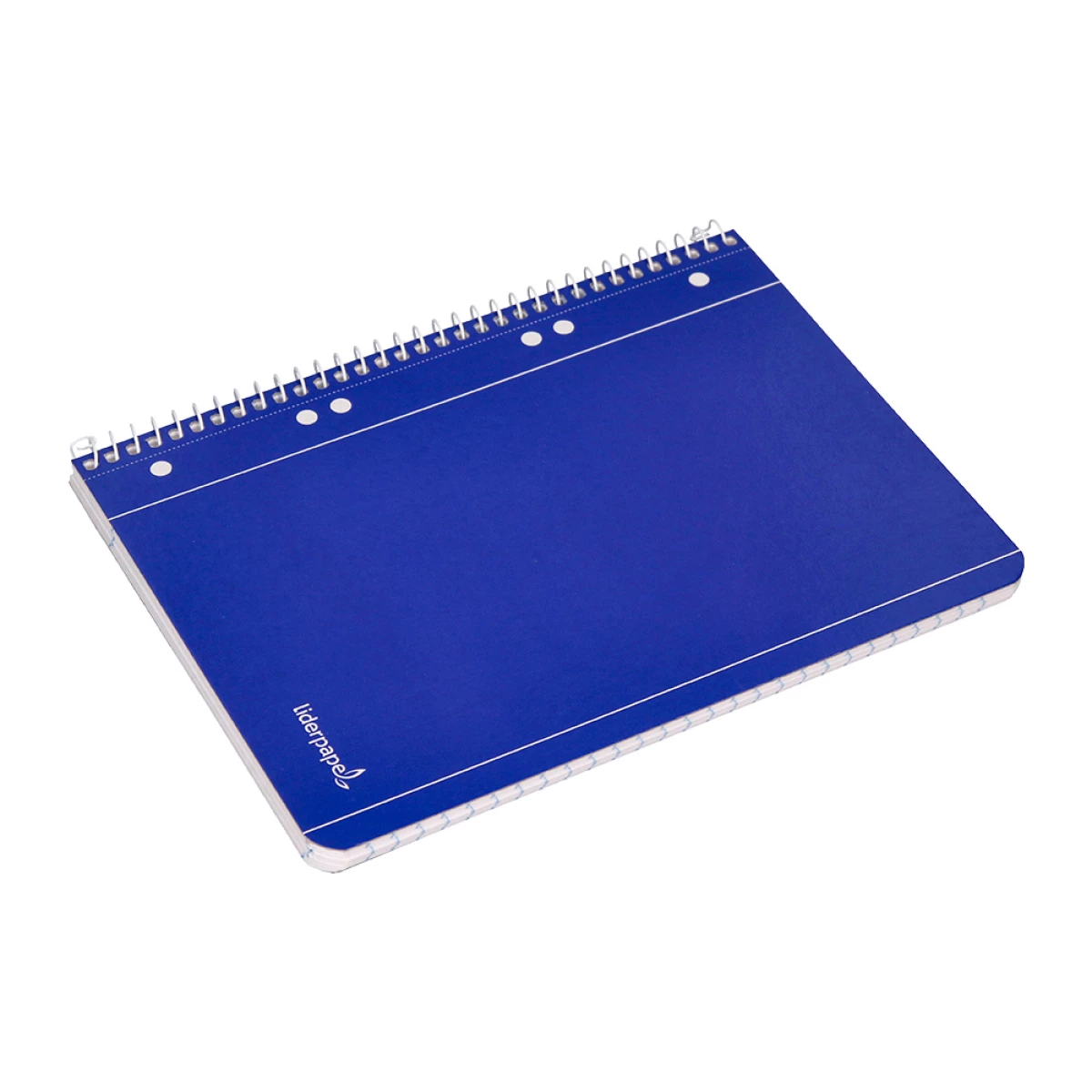 Galery – Caderno espiral liderpapel capa azul 80 f din a5 liso0