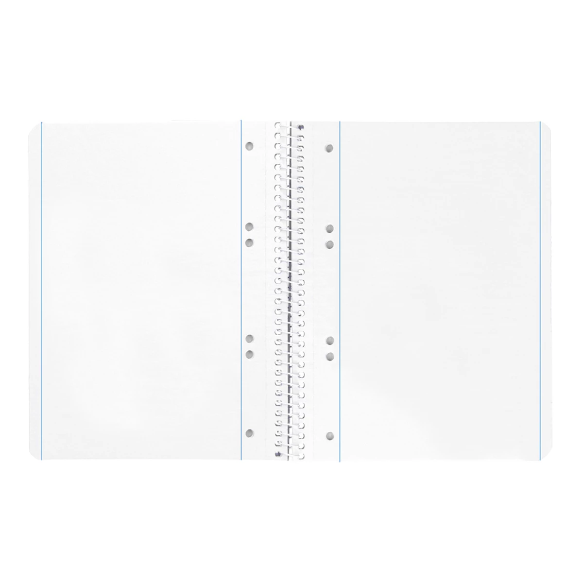 Galery – Caderno espiral liderpapel capa azul 80 f din a5 liso0