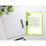 Galery – Bolsa dossier liderpapel com clip lateral din a4 verde 30 folhas0