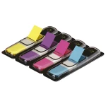 Galery – Bandas separadoras post-it index de cores brilhantes, dispensador de 140 unidades0