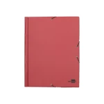 Galery – Pasta de elasticos liderpapel plastica com abas vermelho0