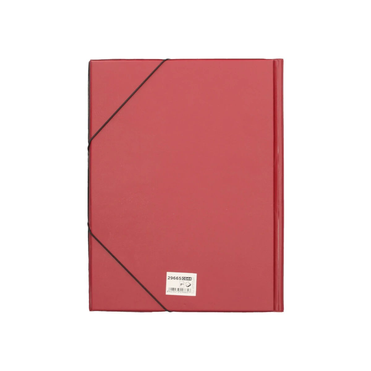 Galery – Pasta de elasticos liderpapel plastica com abas vermelho0