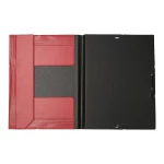Galery – Pasta de elasticos liderpapel plastica com abas vermelho0