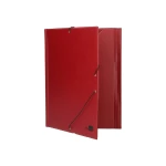 Galery – Pasta de elasticos liderpapel plastica com abas vermelho0