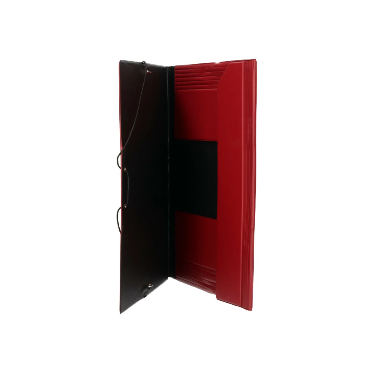 Galery – Pasta de elasticos liderpapel plastica com abas vermelho0