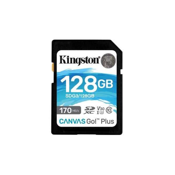 Thumbnail-Kingston Technology Canvas Go! Plus 128 GB SD UHS-I Classe 10