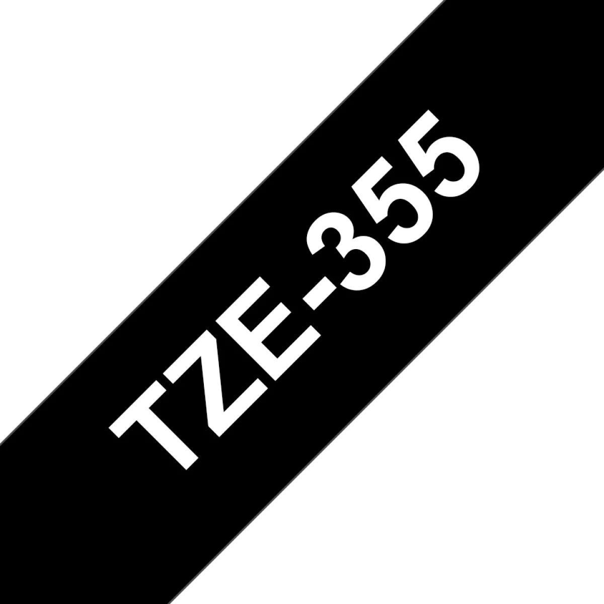 Thumbnail-Brother TZE-355 etiquetadora Branco sobre preto