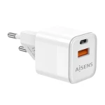 Galery – AISENS ASCH-30W2P004-W carregador de dispositivos móveis Universal Branco AC Carregamento rápido Interior0